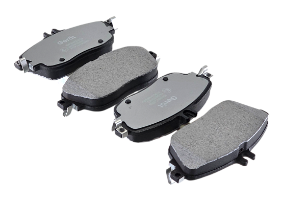 Передние тормозные колодки Gerat BPF270PG Low-metallic