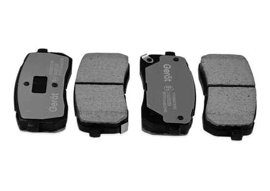 Тормозные колодки Gerat BPR101PG (задние) Low-metallic