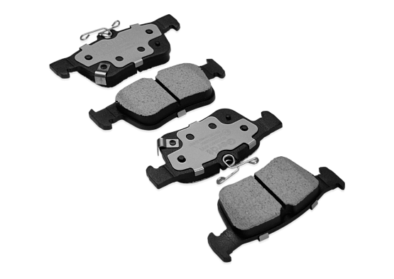 Задние тормозные колодки Gerat BPR182PG Low-metallic
