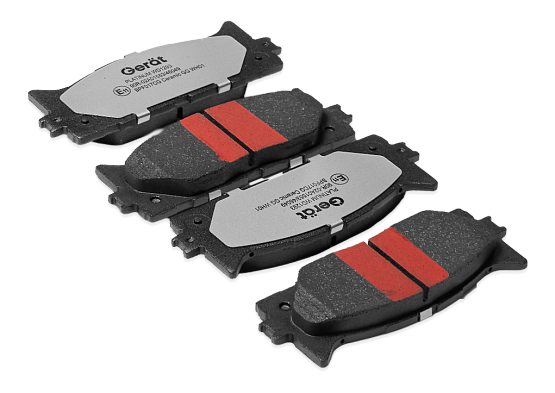 Тормозные колодки Gerat BPF017CG (передние) Ceramic