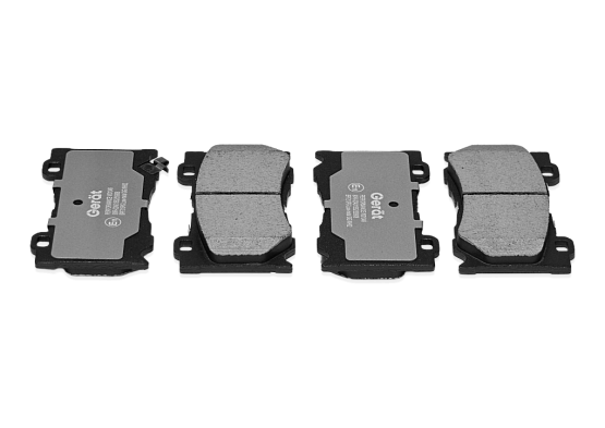 Тормозные колодки Gerat BPF213PG (передние) Low-metallic