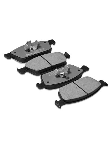 Тормозные колодки Gerat BPF320PG (передние) Low-metallic