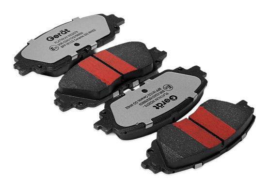 Тормозные колодки Gerat BPF181CG (передние) Ceramic