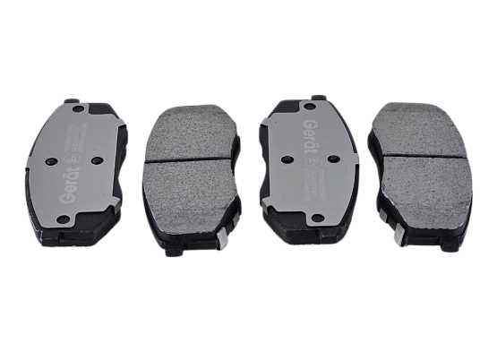 Тормозные колодки Gerat BPF207PG (передние) Low-metallic