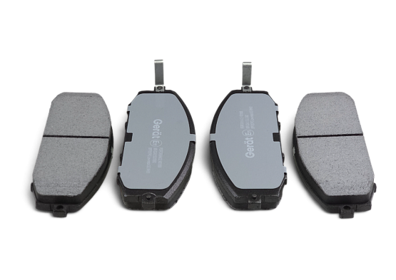 Тормозные колодки Gerat BPF057PG (передние) Low-metallic