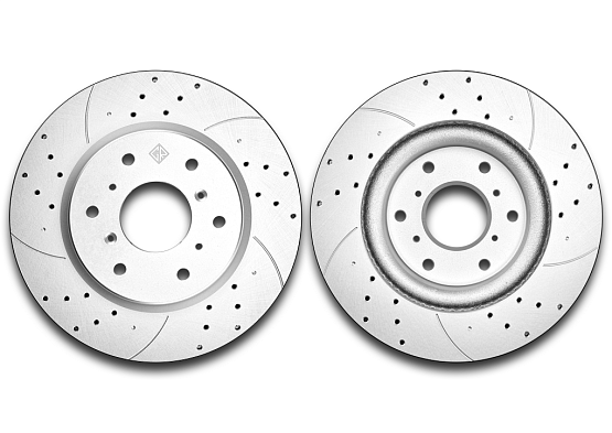 Тормозной диск Gerat DSK-F288P (передний) Platinum