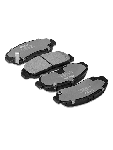 Тормозные колодки Gerat BPF225PG (передние) Low-metallic