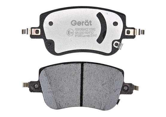 Тормозные колодки Gerat BPF335PG (передние)