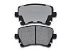 Задние тормозные колодки Gerat BPR093PG Low-metallic