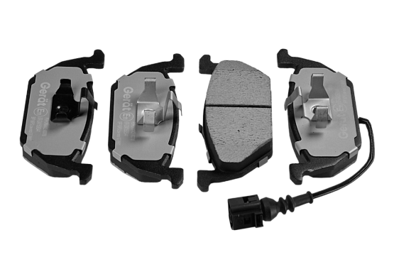 Тормозные колодки Gerat BPF160PG (передние) Low-metallic