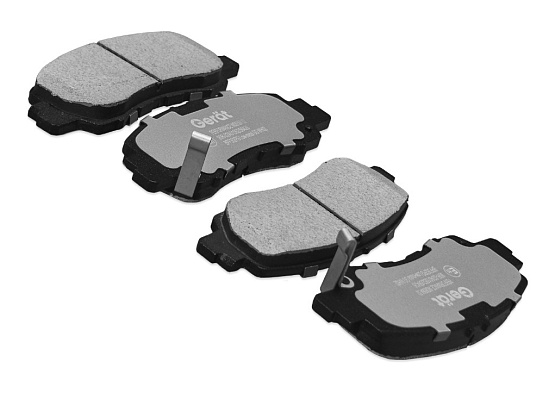 Тормозные колодки Gerat BPF352PG (передние) Low-metallic