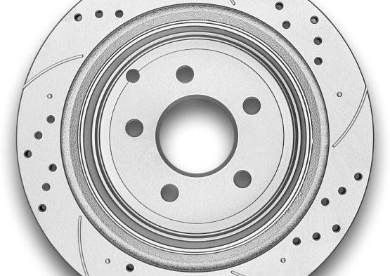 Тормозной диск Gerat DSK-R059P (задний) Platinum