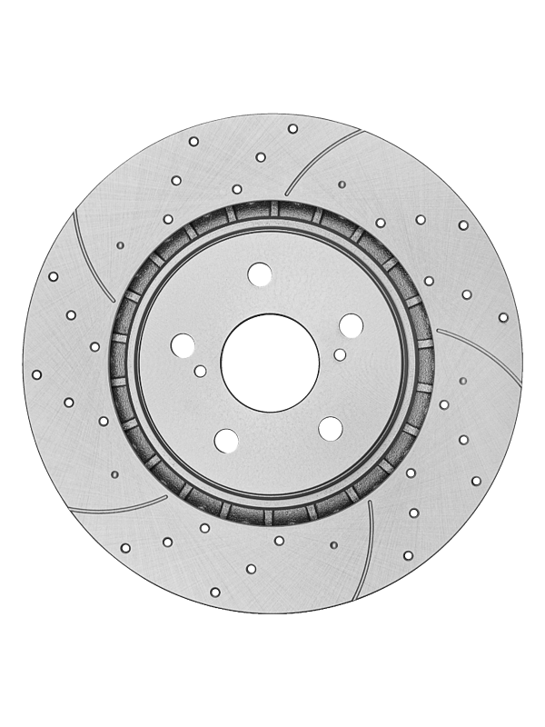 Тормозной диск Gerat F187P (передний) Platinum