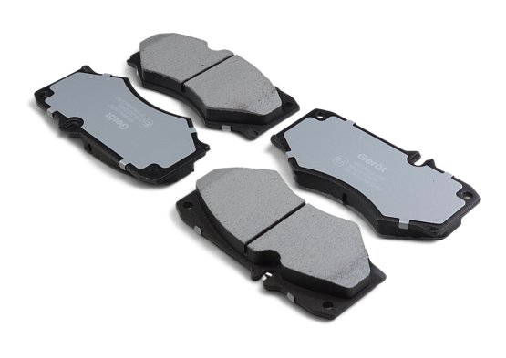 Тормозные колодки Gerat BPF119PG (передние) Low-metallic