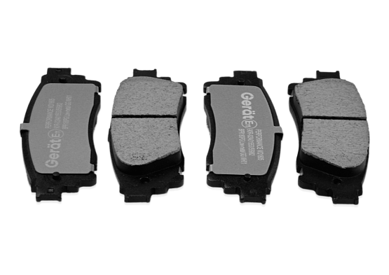 Тормозные колодки Gerat BPR180PG (задние) Low-metallic