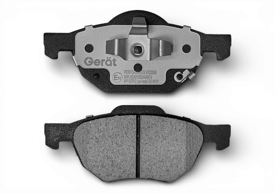 Тормозные колодки Gerat BPF063PG (передние) Low-metallic