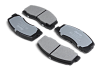 Тормозные колодки Gerat BPF027PG (передние) Low-metallic