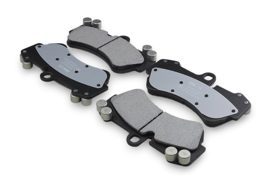 Тормозные колодки Gerat BPF141PG (передние) Low-metallic