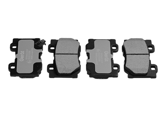Задние тормозные колодки Gerat BPR095PG Low-metallic