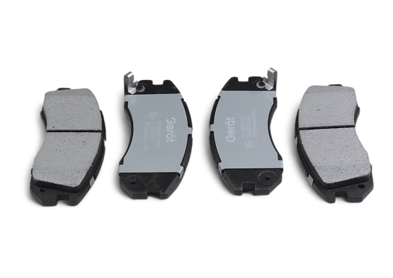 Тормозные колодки Gerat BPF032PG (передние) Low-metallic