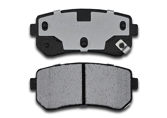 Тормозные колодки Gerat BPR083PG (задние) Low-metallic