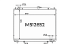 Радиатор охлаждения двигателя Gerat MS126S2