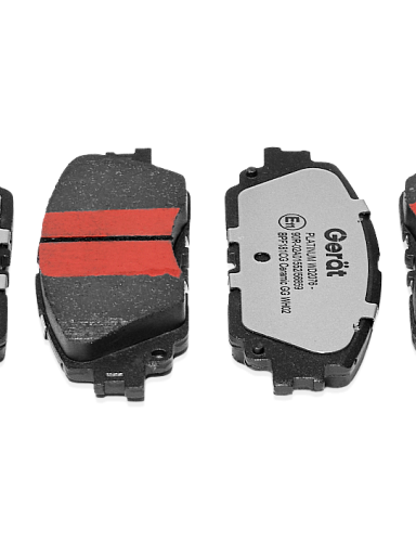 Тормозные колодки Gerat BPF181CG (передние) Ceramic