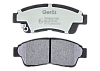 Тормозные колодки Gerat BPF011PG (передние) Low-metallic