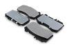 Тормозные колодки Gerat BPF284PG (передние) Low-metallic