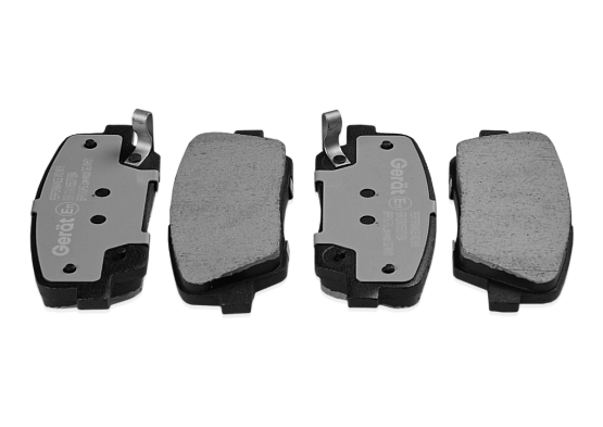 Тормозные колодки Gerat BPR100PG (задние) Low-metallic