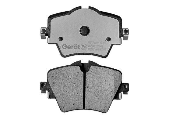 Тормозные колодки Gerat BPF224PG (передние) Low-metallic