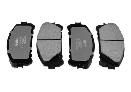Тормозные колодки Gerat BPF136PG (передние) Low-metallic
