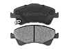 Тормозные колодки Gerat BP-F118P (передние) Low-metallic