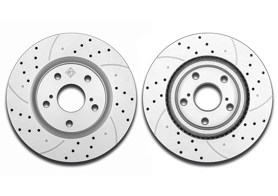 Тормозной диск Gerat F041P (передний) Platinum