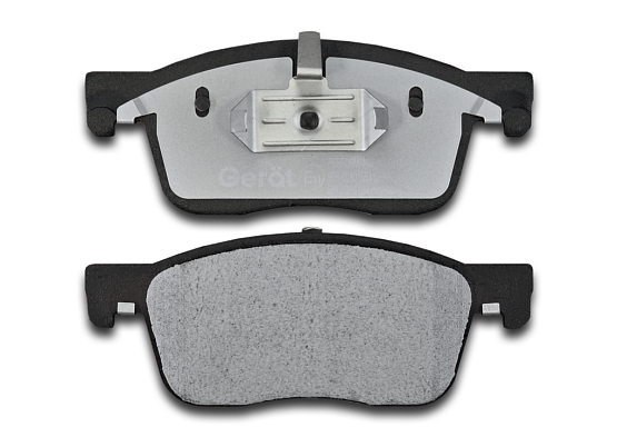 Тормозные колодки Gerat BPF273PG (передние) Low-metallic