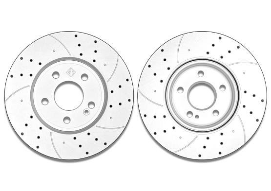 Тормозной диск Gerat DSK-F183P (передний) Platinum