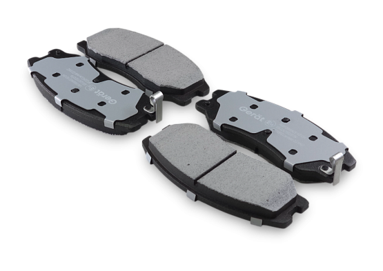 Тормозные колодки Gerat BPF283PG (передние) Low-metallic