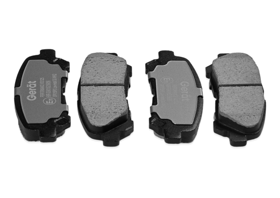 Тормозные колодки Gerat BPR159PG (задние) Low-metallic