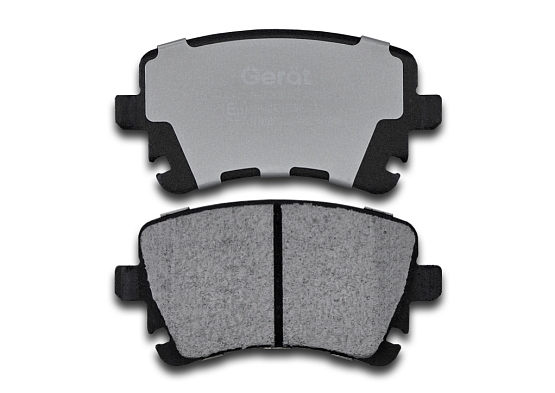 Задние тормозные колодки Gerat BPR093PG Low-metallic