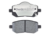 Тормозные колодки Gerat BPF331PG (передние)