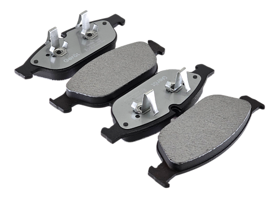 Передние тормозные колодки Gerat BPF223PG Low-metallic