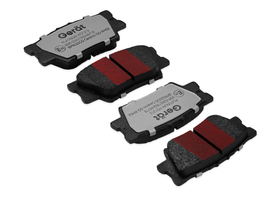 Тормозные колодки Gerat BPR020CG (задние) Ceramic