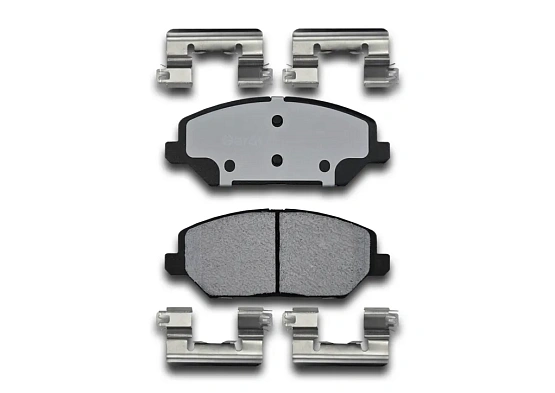 Тормозные колодки Gerat BPF211PG (передние) Low-metallic