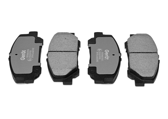 Тормозные колодки Gerat BPF314PG (передние) Low-metallic
