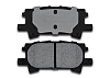 Тормозные колодки Gerat BPR023PG (задние) Low-metallic