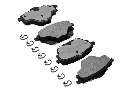 Тормозные колодки Gerat BPR186PG (задние) Low-metallic