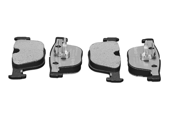 Тормозные колодки Gerat BPR223PG (задние) Low-metallic