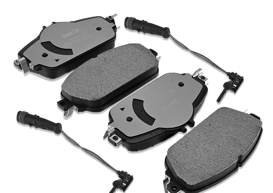 Тормозные колодки Gerat BPF341PG (передние)