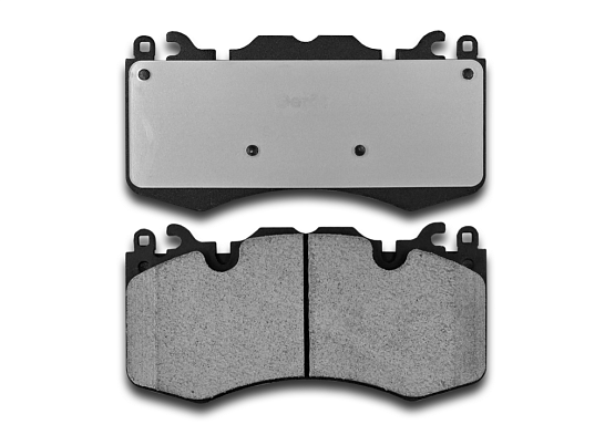 Передние тормозные колодки Gerat BPF180PG Low-metallic