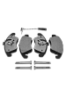 Тормозные колодки Gerat BPF232PG (передние) Low-metallic